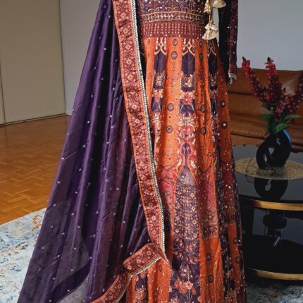 Premium Indian Crepe Gown